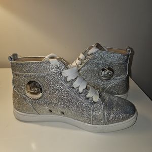 Christian Louboutin size 39 Silver
